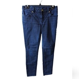 Tory Burch jeans leggings ankle pants. Size 28 mid wash denim Festival Feminine